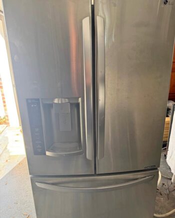Used French door LG refrigerator
